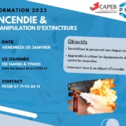 Formation incendie a Toulouse le 23janvier 2023